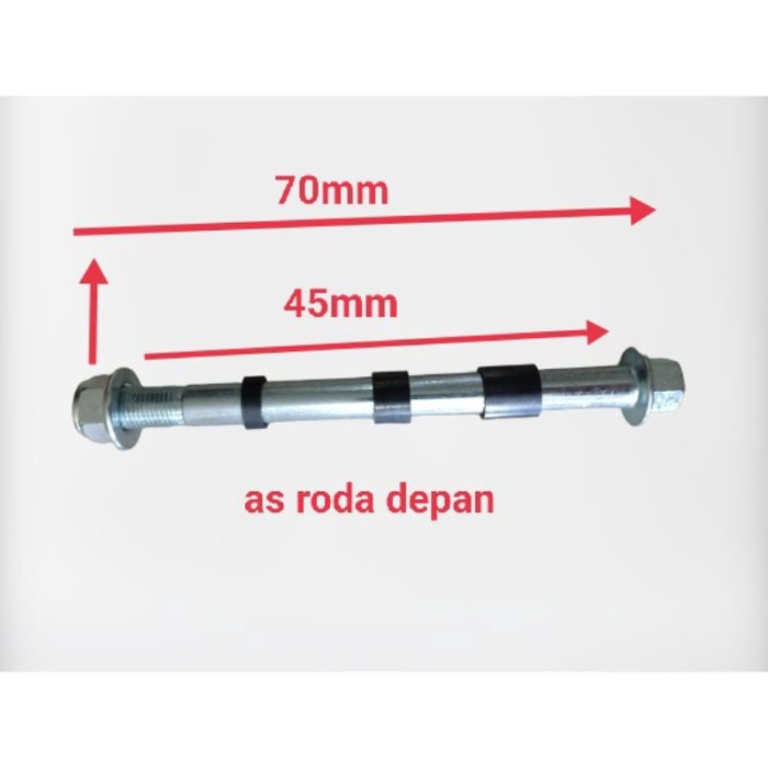 As Roda Depan Mini Trail - Mini Trail mt2 49cc