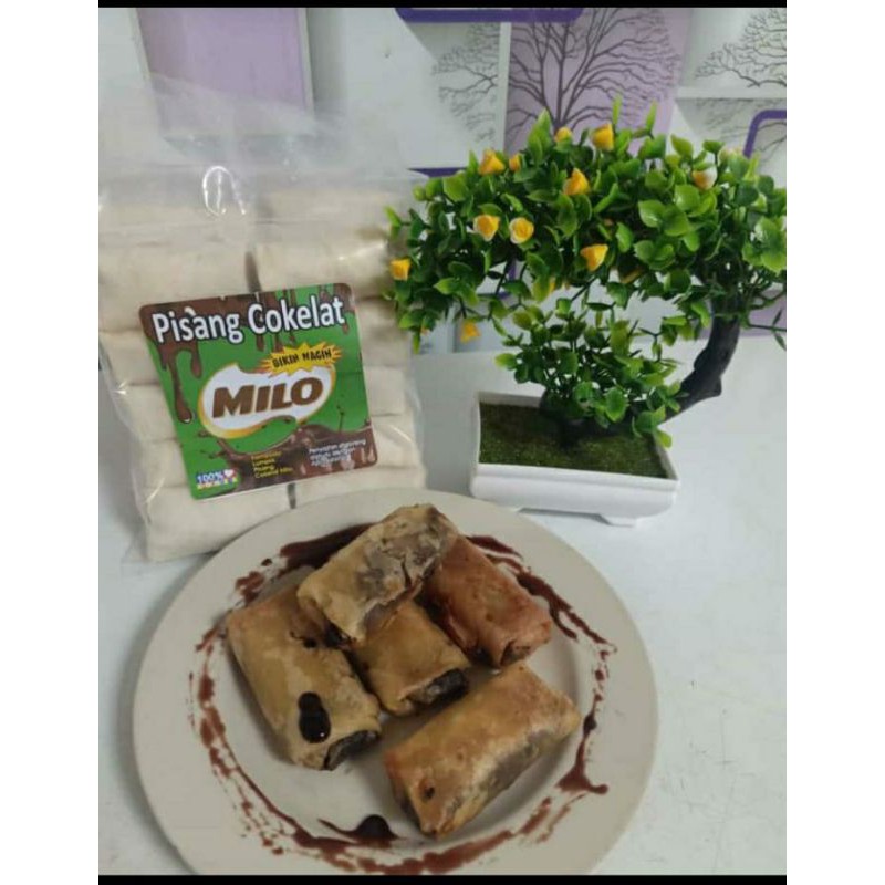 

Pisang coklat milo