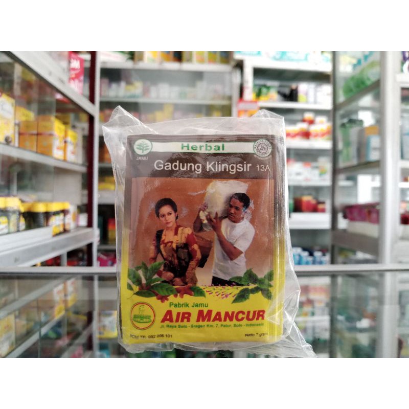 JAMU HERBAL GADUNG KLINGSIR AIR MANCUR @10 Sachet