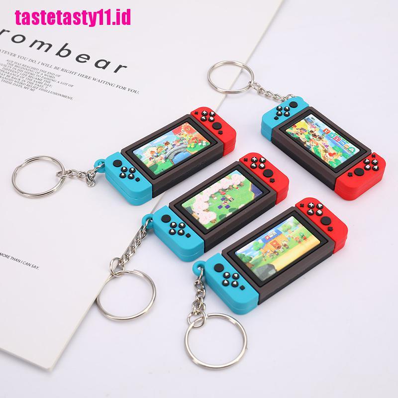 【TTID】2020 New Nintendo Switch Car Keyring  Fashion Soft Rubber PVC Key Chains