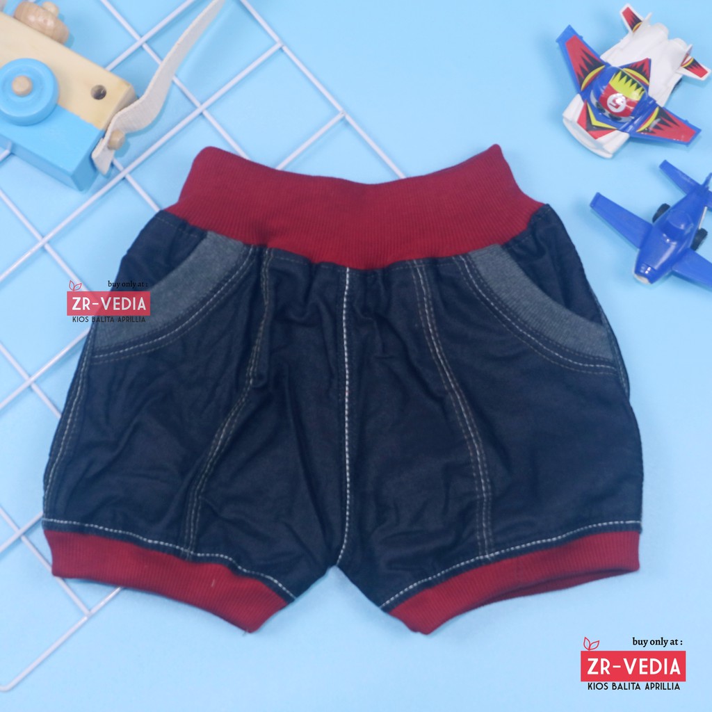 Loody Pants Size 1-2 Tahun / Celana Anak Laki Perempuan Murah Short Pants Bahan Adem Pendek Motif