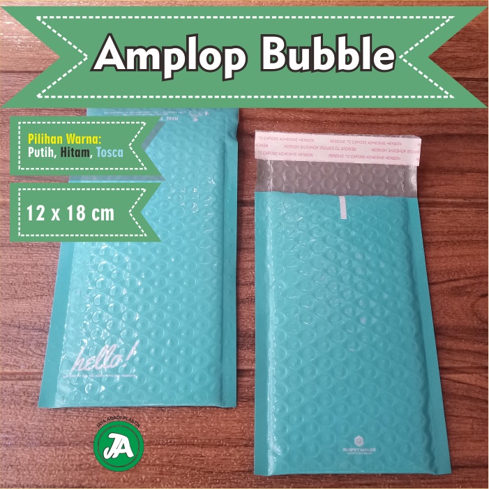 

Amplop Bubble Wrap 12 x 18 Cm Amplop Bubble Mailer Pengaman Kemasan