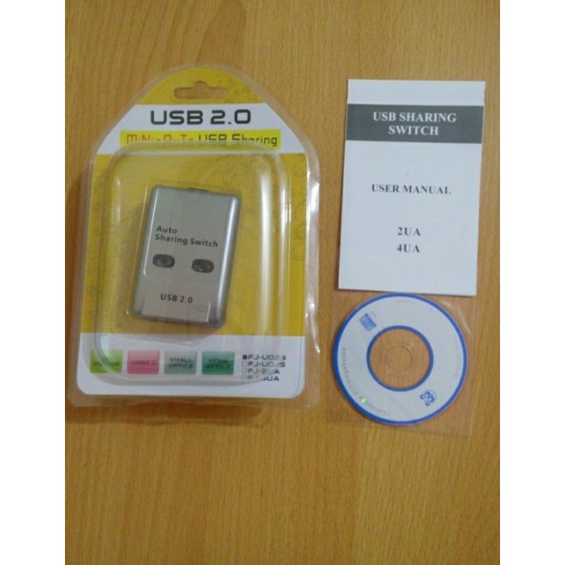 USB DATA SWITCH AUTO 2 PORT (SHARING SWITCH PRINTER AUTO 2 PORT)