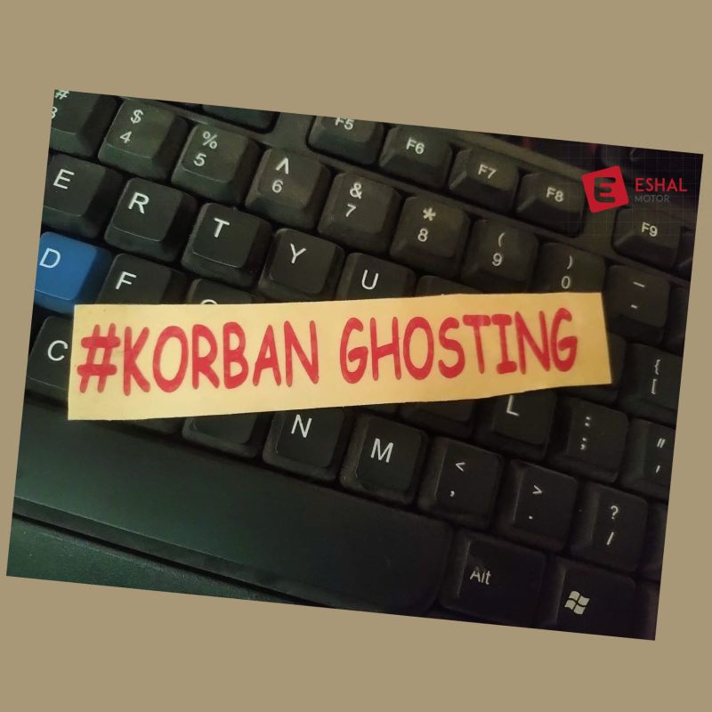 Cutting Stiker Korban Ghosting