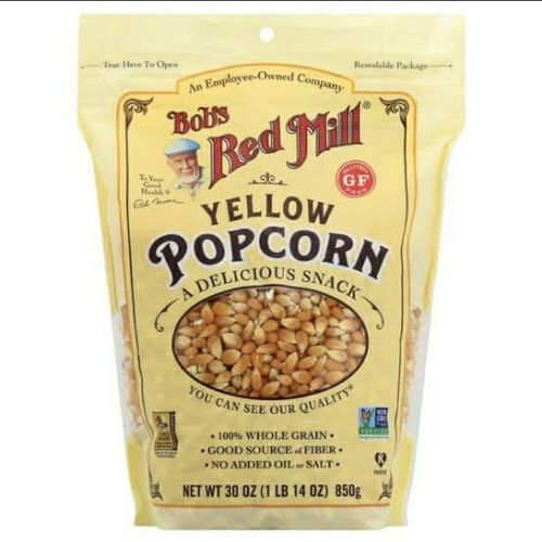 

jagung popcorn mentah Bob's Red Mill Yellow Popcorn 850gr Gluteen Free