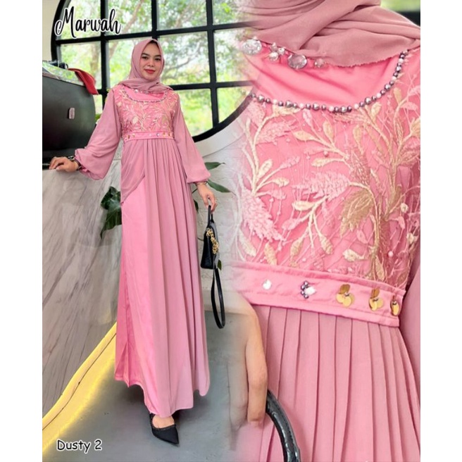 MARWAH gamis kondangan gamis pesta mewah bridemaids