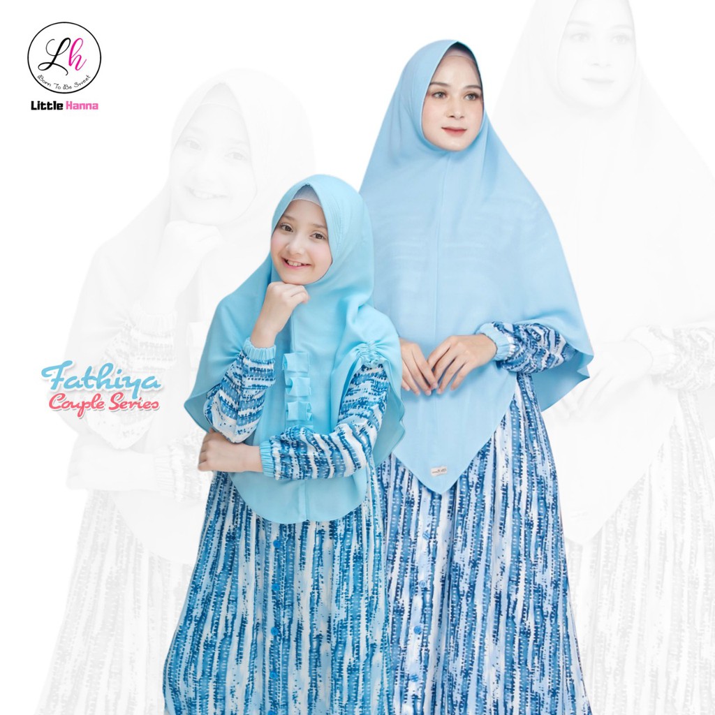 Gamis Fathiya mom Series by Little Hanna Upright