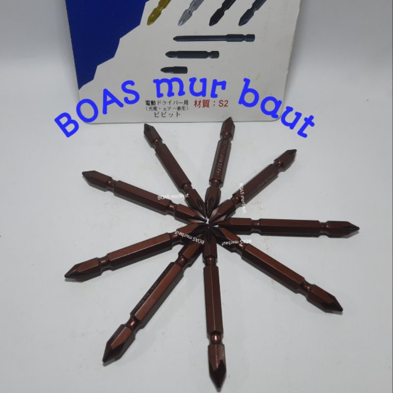 Wipro Mata Obeng Angin ph1 ++ / Mata gypsum lancip / boasmurbaut