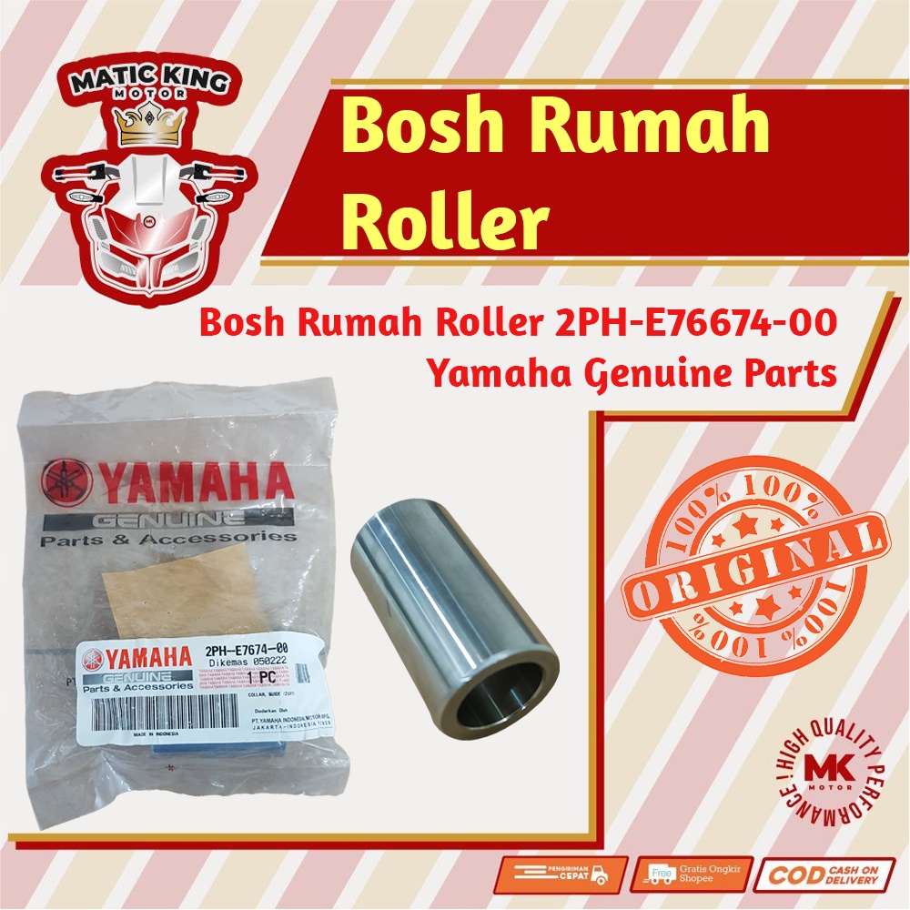 Bosh rumah roller Mio M3 S Z FreeGo Fino X-Ride 125 new 2PH -E7674-00 Yamaha Genuine Parts