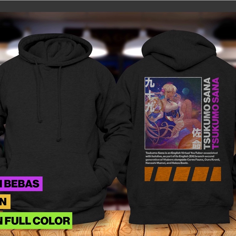 Hoodie Jumper Hololive - TSUKUMO SANA