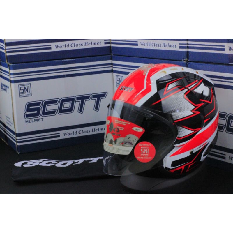 Helm Scott Ram 4 Helm Scott R5 Terbaru Not Tsr Not Arai