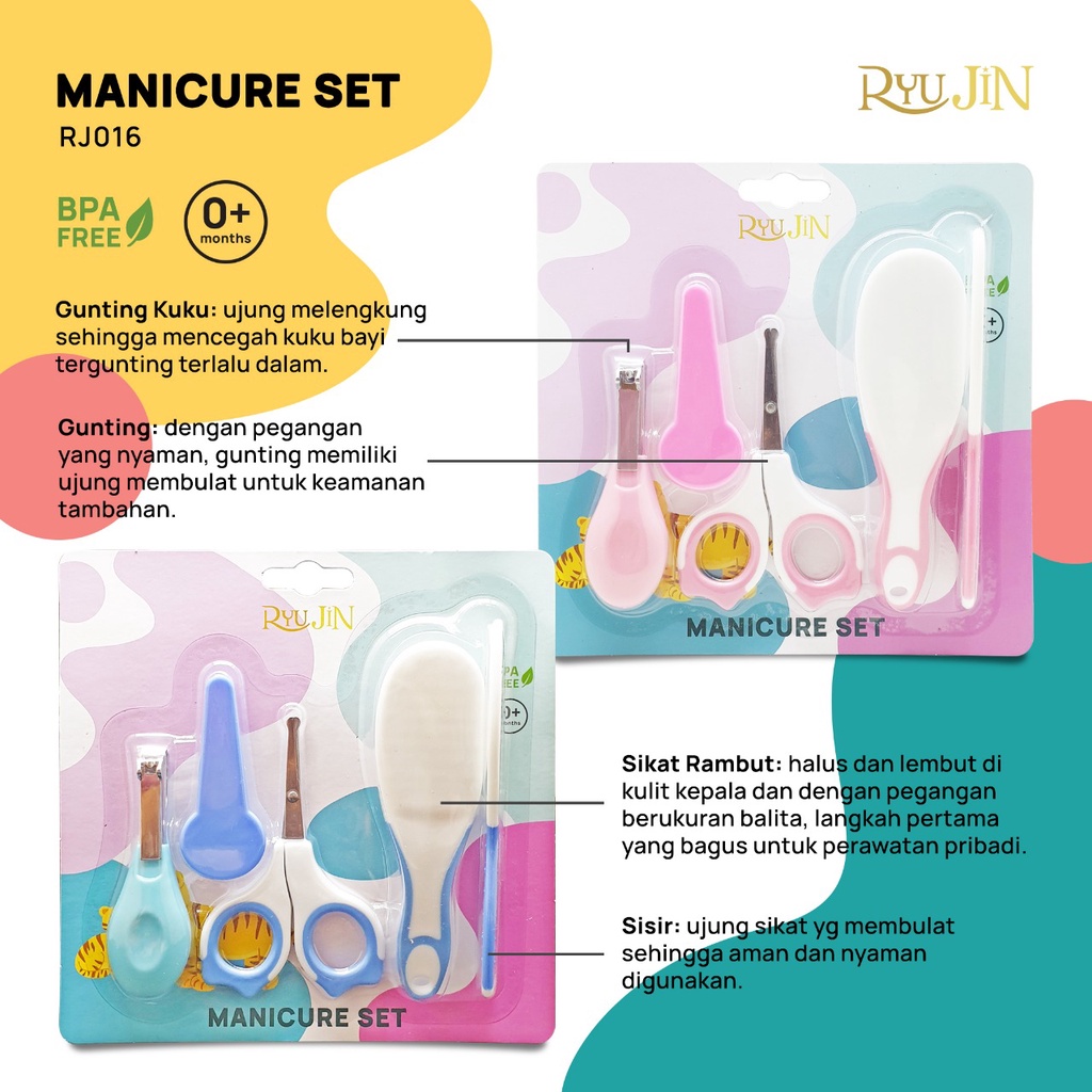 RYU JIN MANICURE SET / RJ-016