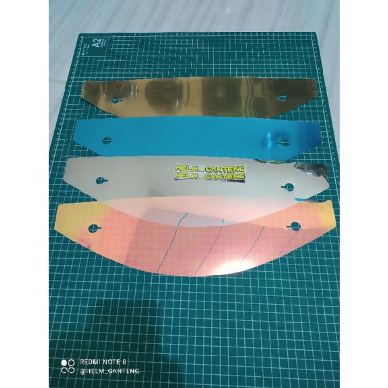 Tear Off Iridium Helm Njs Zx1 Zx1 R Premium