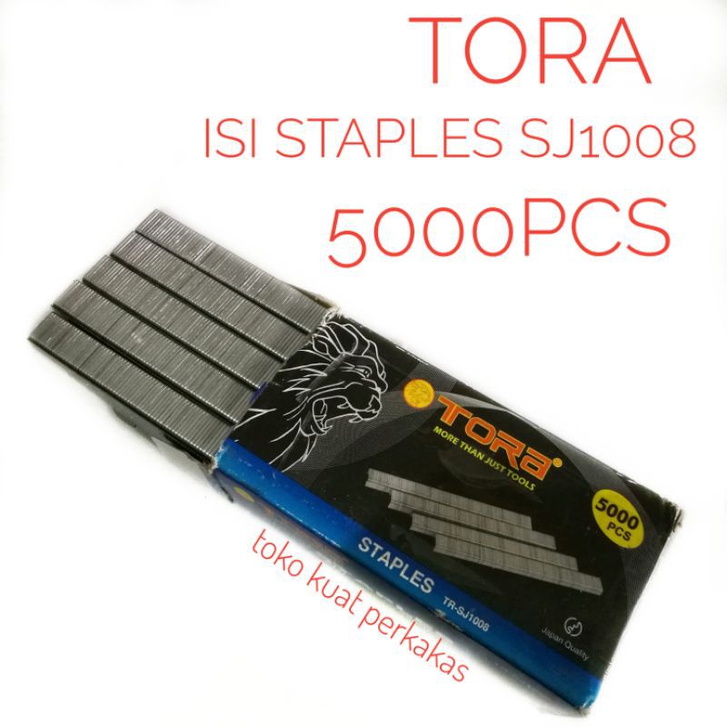 

Isi staples angin 8mm TORA model U paku tembak