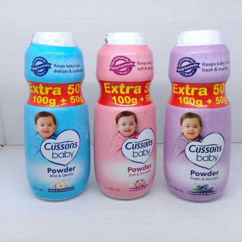 Cussons Baby Powder ll Bedak Bayi Cusson Baby 100+50 gr