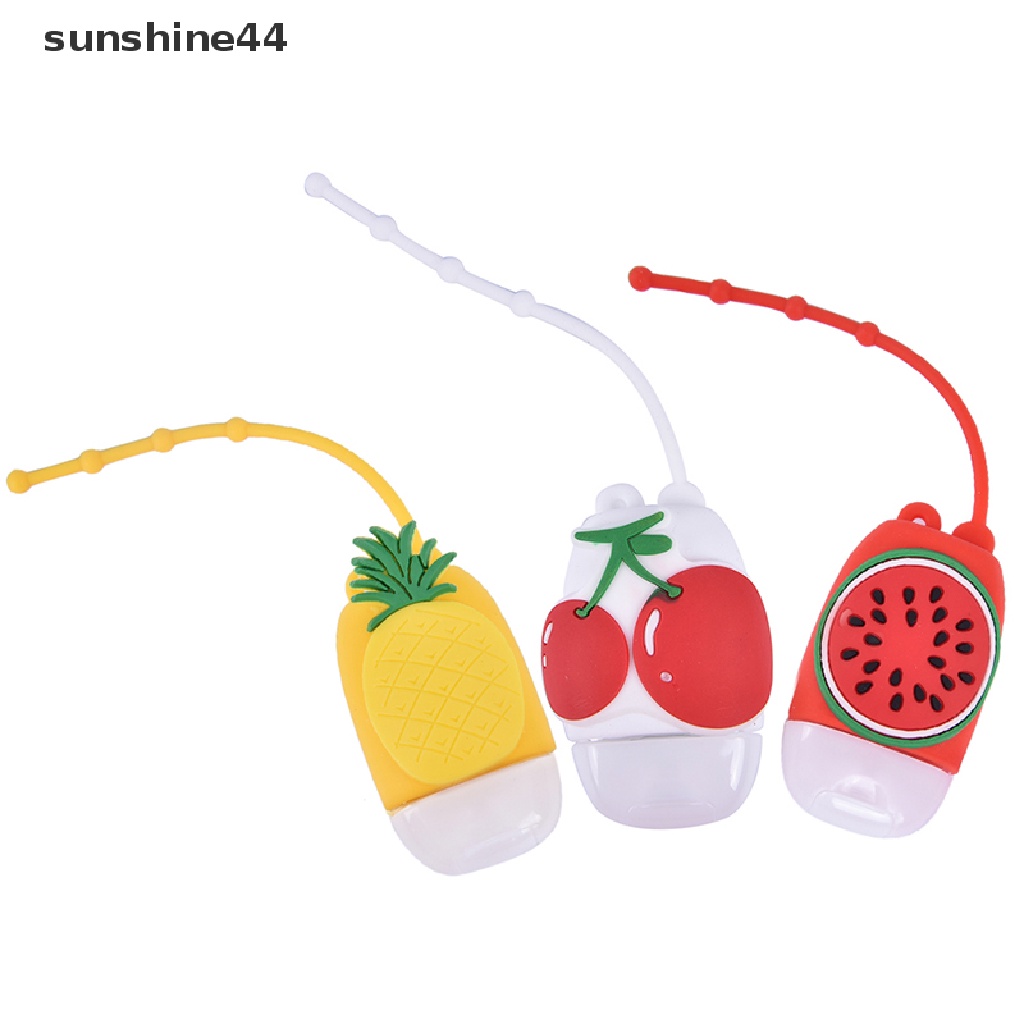 Sunshine Botol Hand Sanitizer Mini Kosong 30ml Dengan Tutup Bisa Dilepas