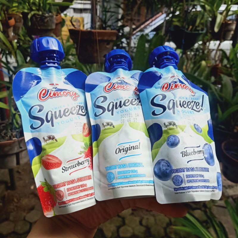 

CIMORY SQUEEZE YOGURT (FREE BUBLE WRAP)