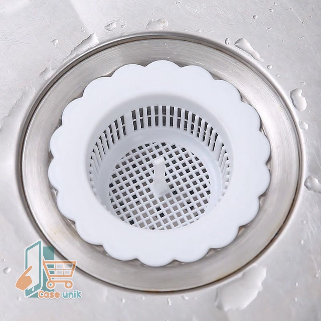 RT67 SARINGAN DRAINASE FILTER AFUR BAK CUCI PIRING PVC WASTAFEL SINK SALURAN AIR DAPUR KAMAR MANDI CS3926