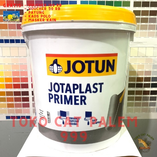 CAT DASAR DALAM / INTERIOR TEMBOK JOTUN JOTAPLAST PRIMER 18 LITER / CAT DASAR PRIMER UNTUK TEMBOK JOTAPLAST PRIMER JOTUN WARNA PUTIH