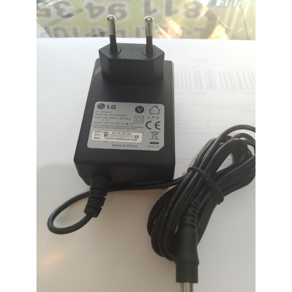 Adaptor Charger Casan Monitor TV LG SAMSUNG 12V