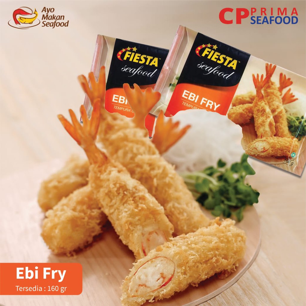 

FIESTA SEAFOOD EBI FRY 160 GR