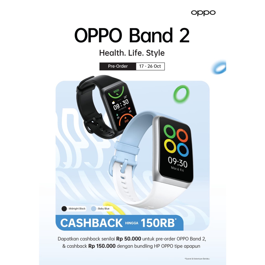 OPPO BAND 2 - GARANSI RESMI