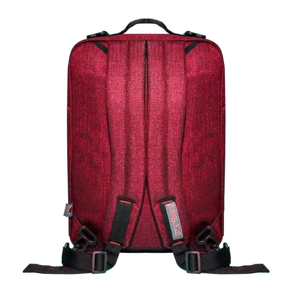 MA00045 15 - Red Carboni Make My Day Original Casual Backpack Laptop Sistem Tas Sekolah Tas Kerja