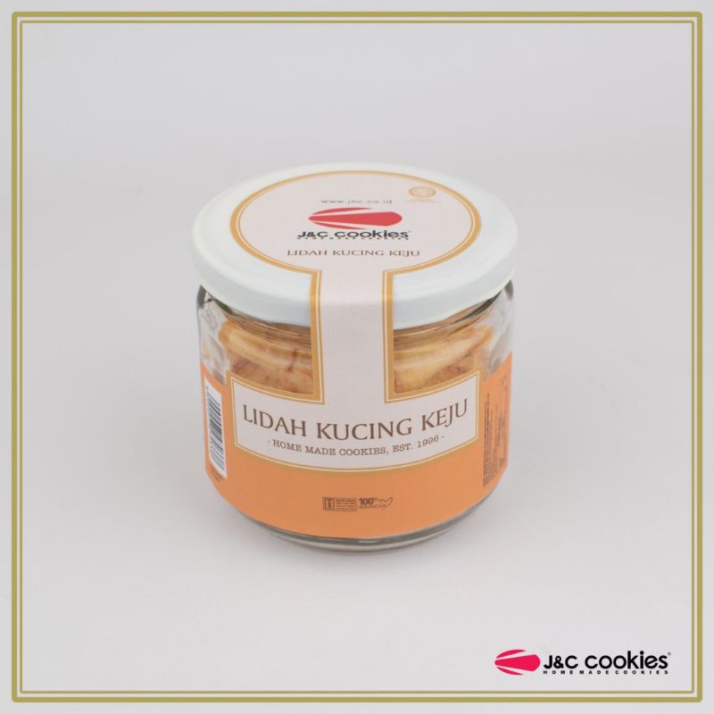 

Lidah Kucing Keju Jar J&C Cookies