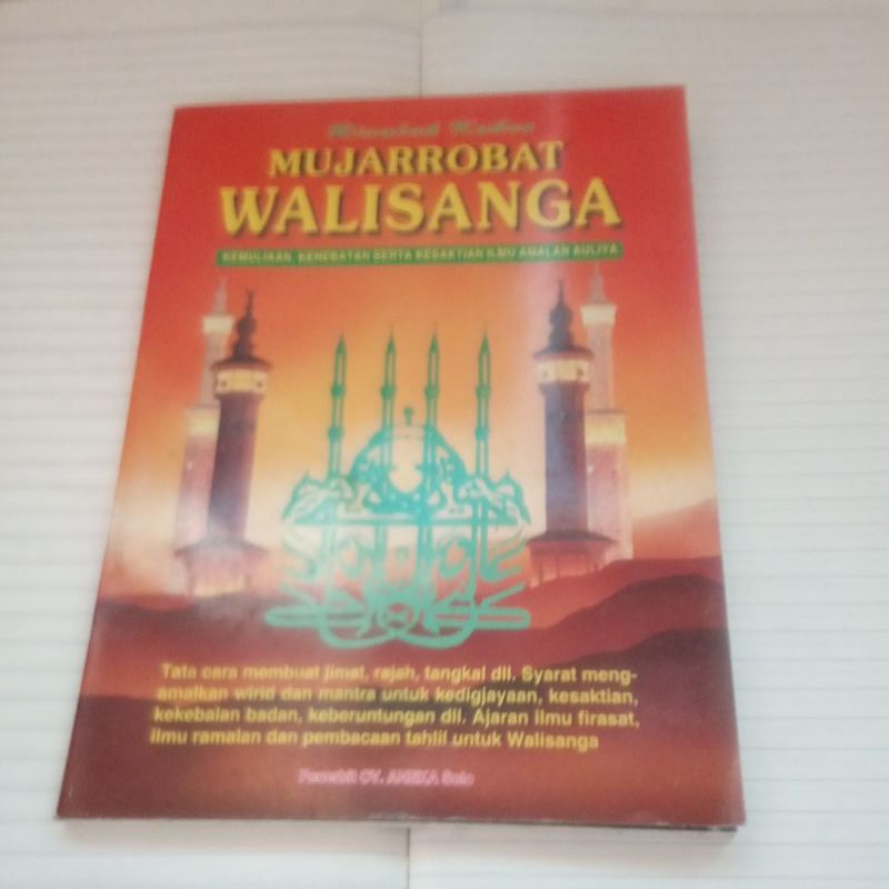 Risalah Kubro MUJARROBAT WALISANGA (buku original) CV. ANEKA Solo