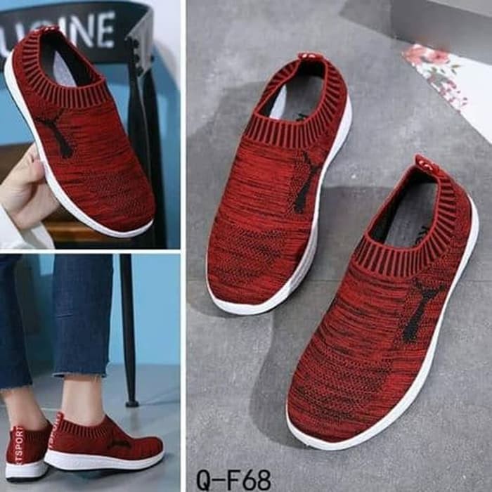 Sepatu Cewek Upseo Tsexo B19 JJ Slip On