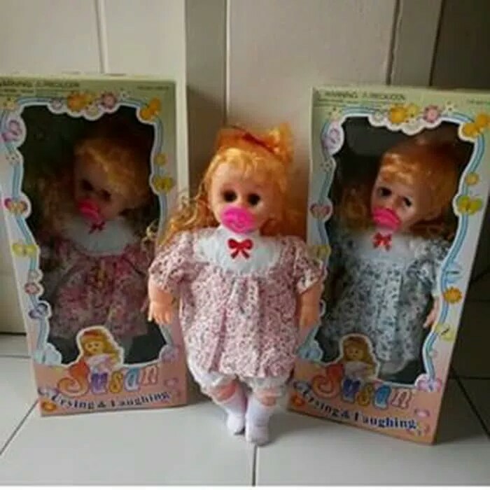 BONEKA SUSAN CRYING & LAUGHING
