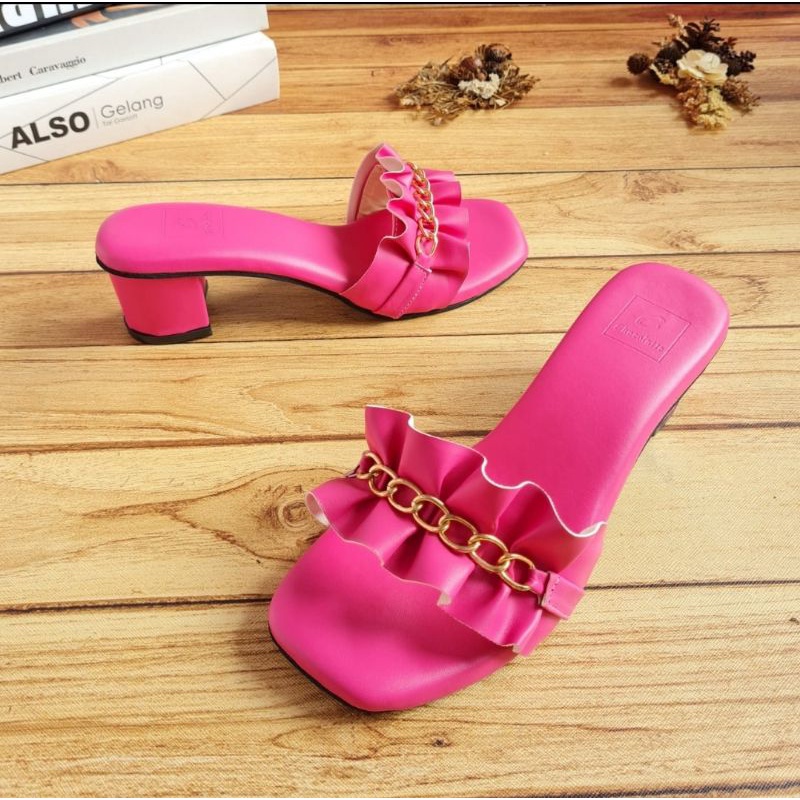 ABBUSHOES RY 12 hak tahu rempel rantai rifat 5cm