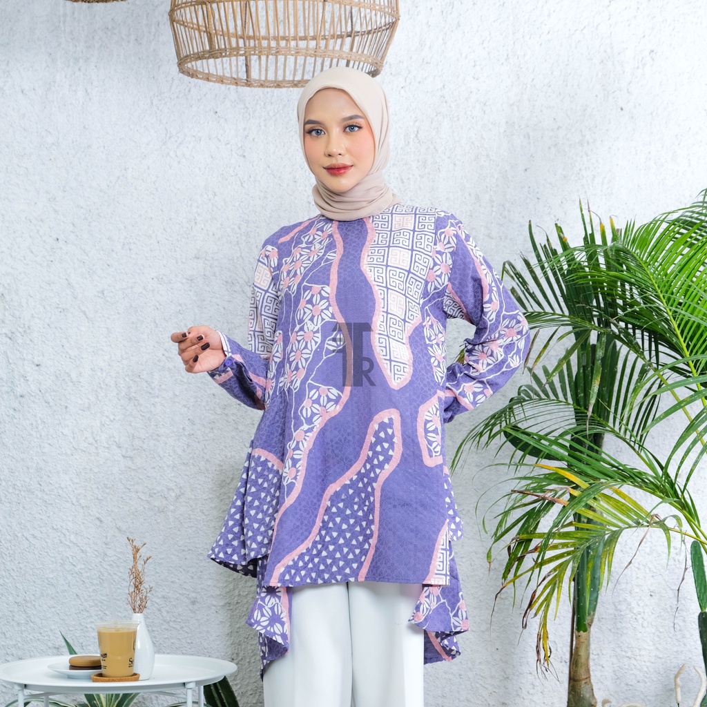 FITTINGROOM11 Tunik Batik - Amina Tunik Dobby