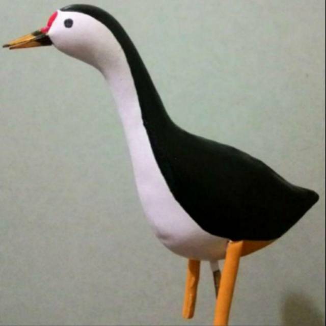 Jontrot Pemikat Burung Ruak Ruak Patung Boneka Manuk Kareo