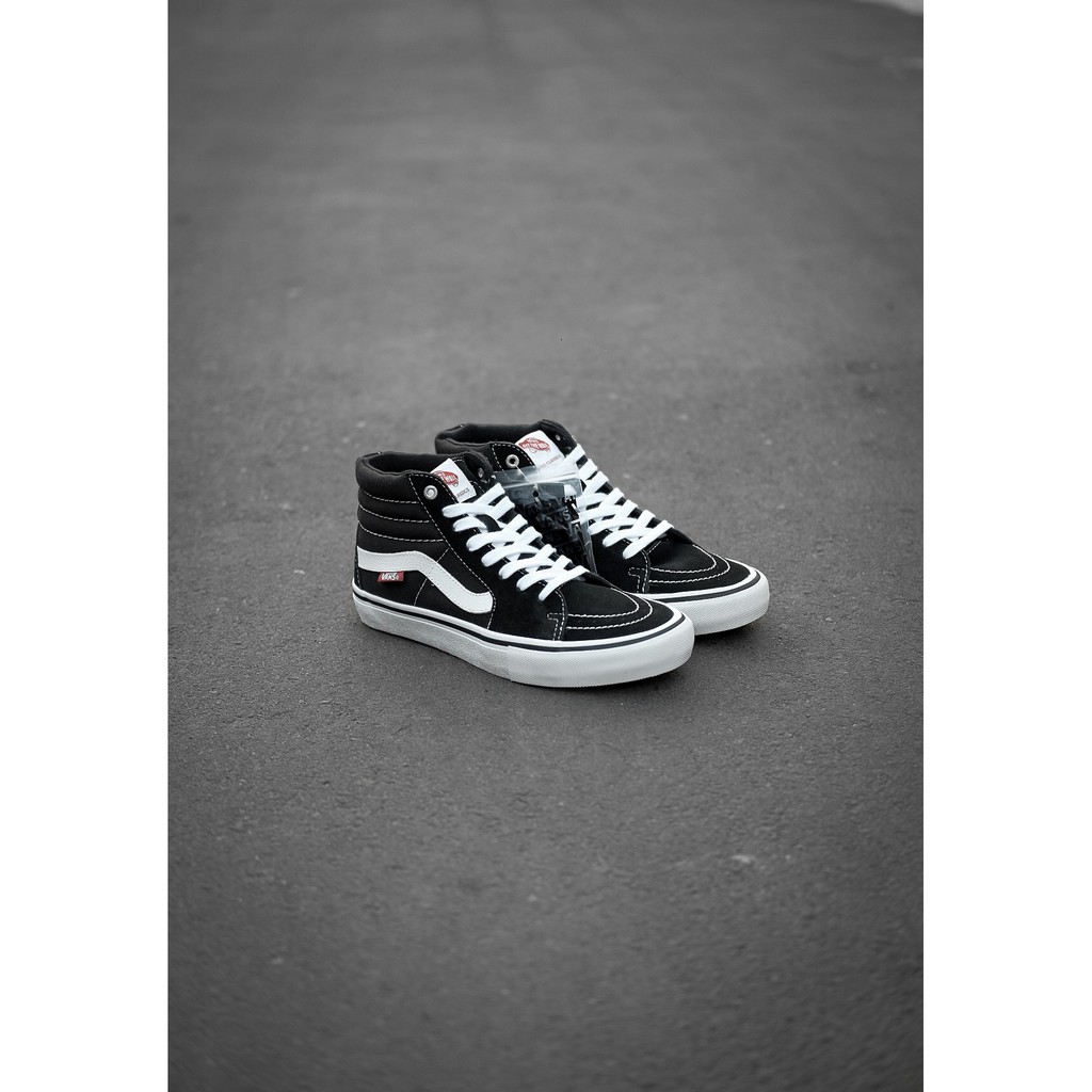 Vans Sk8 Hi Pro Black White