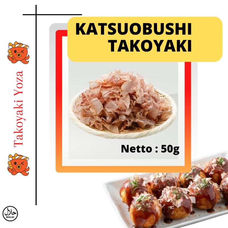 

katsuobushi cakalang serut grade A untuk takoyaki dan okonomiyaki 25 & 50gr