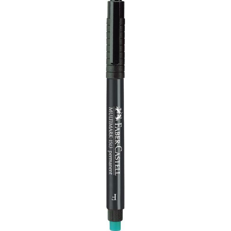 

[(BAYAR DITEMPAT) Spidol OHP / Multimark Permanent Marker F Black Faber Castell