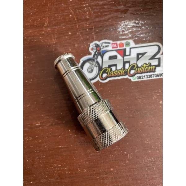 Cover holder ninja tutup holder ninja tutup kabel gas pelindung kabel gas ninja rr ksr chrome