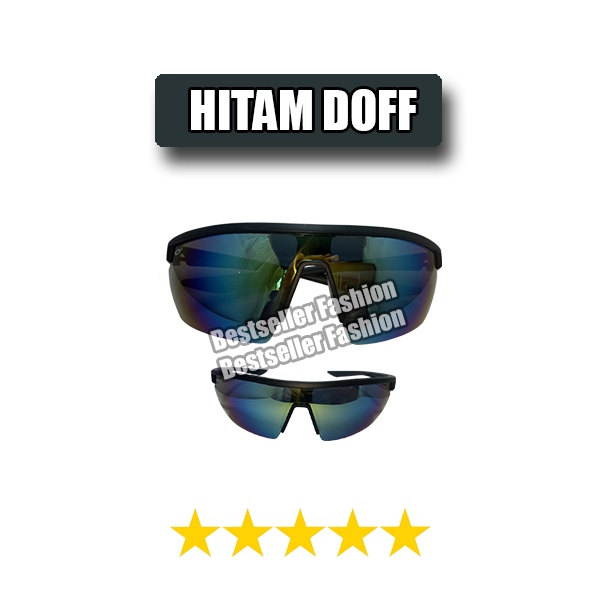 KACAMATA SPORT ANTI SILAU ANTI UV UNTUK KEPANTAI BERKENDARA KACA MATA HITAM  PRIA WANITA SUNGLASSES UV400