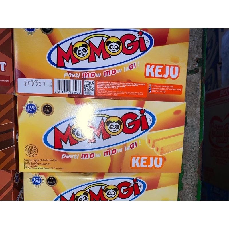 

MOMOGI KEJU 1 BOX ISI 20 PCS