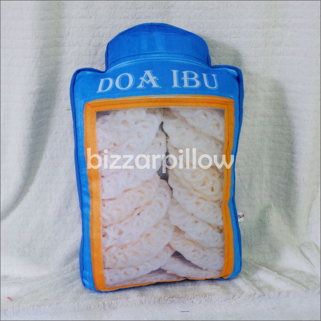 Bizzarpillow Bantal Sofa Bantal Kaleng Kerupuk Krupuk 30 x 45 cm BZ140