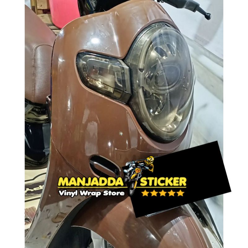 STICKER SKOTLET COKLAT / STICKER BROWN / SKOTLET COKLAT TUA