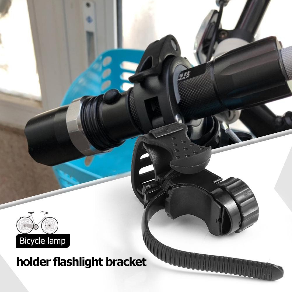 YGRETTE - Fbianily Bike Bracket Mount Holder for Flashlight braket senter lampu sepeda