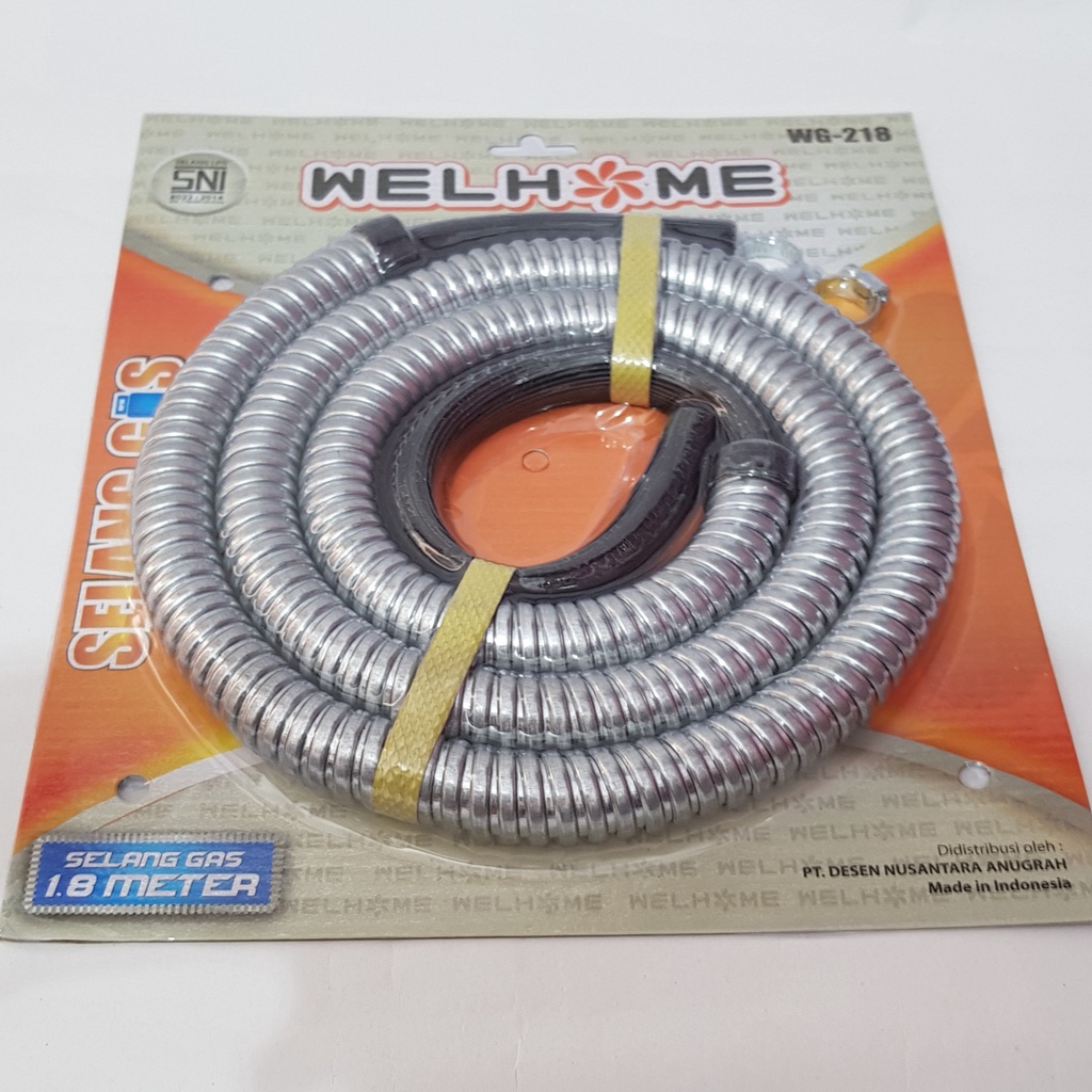 Welhome Selang Regulator Gas Panjang 1.8 Meter