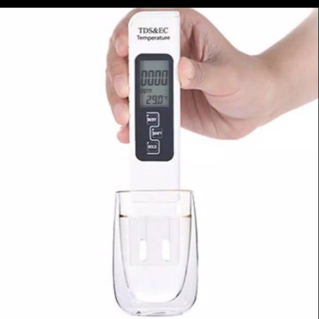 TDS EC meter hidroponik alat ukur ppm air