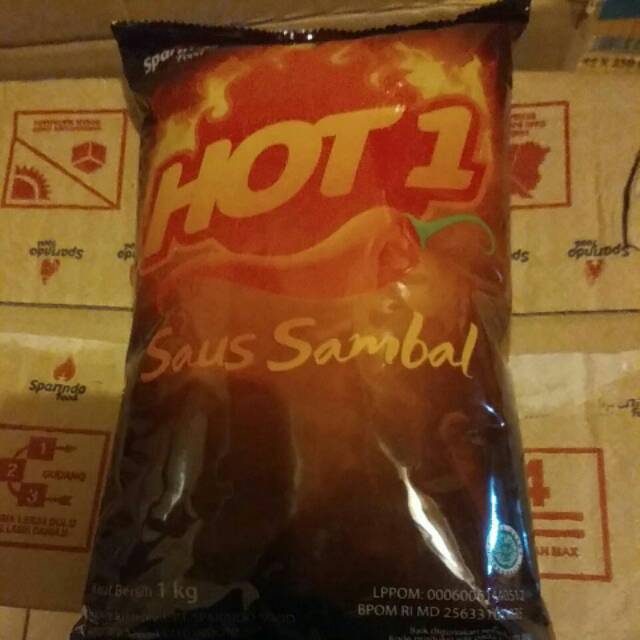 

Sambal hot one 1 bks berat 1 kg