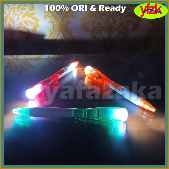 

Pulpen Senter LED Kecil - Mini Torch Pen