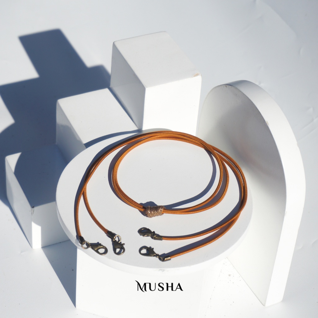 Musha Strap for Double Mask - Simple Basic | Strap / Tali Masker