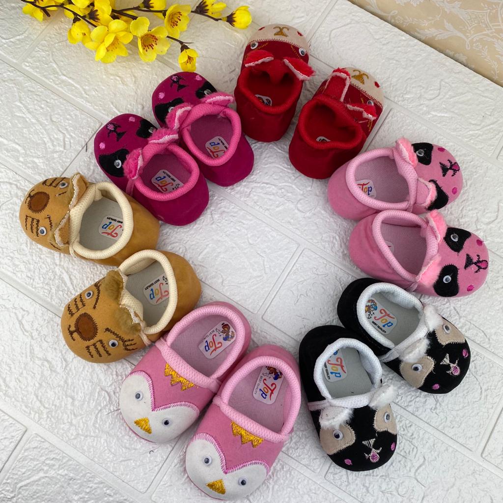 mandirishoestore-SEPATU PREWALKER KARET MOTIF HEWAN LUCU ANAK 0-12 BULAN FPY14