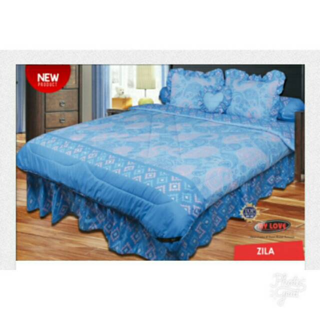 SEPRAI MY LOVE ZILA ( Tinggi seprai 30 cm)